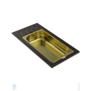 Контейнер Omoikiri DC-01-1 LG, нержавеющая сталь, цвет светлое золото 4999039