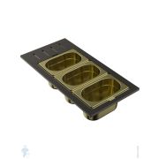Контейнер Omoikiri DC-02-3-LG светлое золото 4999080