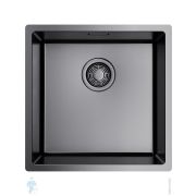 %Мойка Omoikiri TADZAVA 44-U/I ULTRA GM (440х440х200) универсальный монтаж, вороненая сталь 4993265