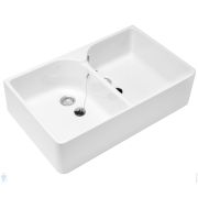 Мойка керамическая Villeroy&Boch O.NOVO 633100R1 (800х500) двойная, белая