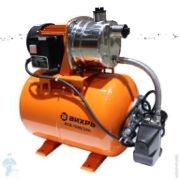 Насосная станция ВИХРЬ АСВ- 1200/24Н, напор 40м, 70 л/мин, 1200 Вт, нерж.сталь