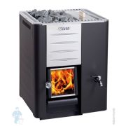 Дровяная печь HARVIA 20 RS Pro, с 30л баком, бак справа, WK200RS