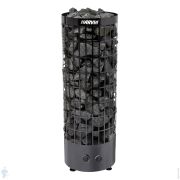 Электрическая печь HARVIA Cilindro BLACK STEEL PC70 со встроенным пультом HPC700400M