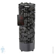 Электрическая печь HARVIA Cilindro BLACK STEEL PC90XE со выносным пультом HPC9004MXE