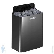 Электрическая печь HARVIA Wall SW60E Black Steel без пульта, цвет: черный HSWE600400M