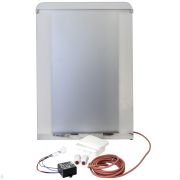 Стеклянное защитное ограждение HARVIA для настенных моделей, с подстветкой HSW5L