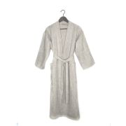 Халат-кимоно Linen Steam Натюрель, размер 44-46, лен, бежевый LS-NAT-07-4446