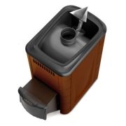 Печь банная ТМФ АНГАРА 2012 Carbon ДА ЗК терракота