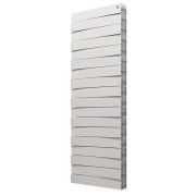 Радиатор биметаллический, 18 секций ROYAL THERMO PianoForte Tower 200 Bianco Traffico, бок.подкл