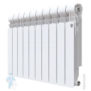 Радиатор биметаллический ROYAL THERMO Indigo Super+ 500 ВШГ:572х800х100, 1900 Вт, 10 секций, белый