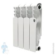 Радиатор биметаллический ROYAL THERMO Revolution Bimetall 350 (410х323х80) 490Вт, 4 секции, белый