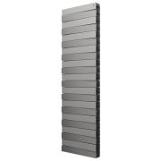 Радиатор биметаллический, 22 секций ROYAL THERMO PianoForte Tower 200 Silver Satin, бок.подкл