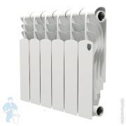 Радиатор биметаллический ROYAL THERMO Revolution Bimetall 350 (410х485х80) 730Вт, 6 секций, белый