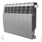 Радиатор биметаллический 8 секций ROYAL THERMO BiLiner ВШГ:430х640х87 920 Вт серебристый