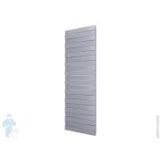 Радиатор биметаллический, 22 секций ROYAL THERMO PianoForte Tower 300 Silver Satin, бок.подкл, серый