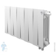 Радиатор биметаллический, 10 секций ROYAL THERMO PianoForte 300 Bianco Traffico, боковое подключение