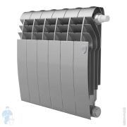Радиатор биметаллический 6 секций ROYAL THERMO BiLiner ВШГ:430х480х87 690 Вт серебристый