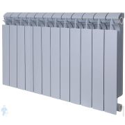 Радиатор биметаллический, 12 секций GLOBAL STYLE PLUS 500 ВШГ:575х960х95 2220 Ватт, cod.08 серый