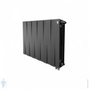 Радиатор биметаллический, 12 секций ROYAL THERMO PianoForte Noir Sable нижнее подкл