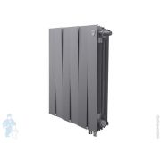 Радиатор биметаллический, 6 секций ROYAL THERMO PianoForte Silver Satin нижнее подкл