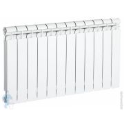 Радиатор биметаллический GLOBAL ATLANT Bimet 500, 12 секций ВШГ:568х960х80 1980 Ватт, белый