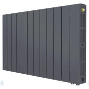 Радиатор биметаллический RIFAR SUPReMO Ventil 500 VR 12 секций, 2424 Вт, нижнее правое подкл., титан