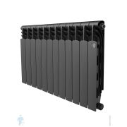 Радиатор биметаллический ROYAL THERMO Revolution Bimetall 500 (564х960х80) 1920Вт, 12 сек, черный