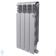 Радиатор биметаллический ROYAL THERMO Revolution Bimetall 500 (564х320х80) 640Вт, 4 секции, серебр