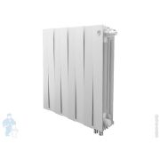Радиатор биметаллический, 8 секций ROYAL THERMO PianoForte 500 Bianco Traffico, нижнее подкл VDR80