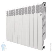 Радиатор алюминиевый ROYAL THERMO Revolution 500 2.0 (570х971х80) 2040Вт, 12 секций, белый