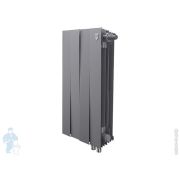Радиатор биметаллический, 4 секций ROYAL THERMO PianoForte Silver Satin нижнее подкл