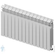 Радиатор биметаллический RIFAR EcoBuild 500 (575х1120х100) 14 секций, 2604 Вт, боковое подкл, белый
