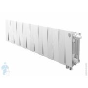 Радиатор биметаллический, 16 секций ROYAL THERMO PianoForte 200 Bianco Traffico, нижнее правое подкл
