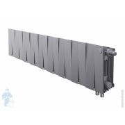Радиатор биметаллический, 18 секций ROYAL THERMO PianoForte 200 Silver Satin, нижнее правое подкл