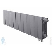 Радиатор биметаллический, 14 секций ROYAL THERMO PianoForte 200 Silver Satin, нижнее правое подкл