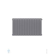 Радиатор биметаллический 12 секций ROYAL THERMO Infinity ВШГ:591х960х100 2160 Вт Silver Satin