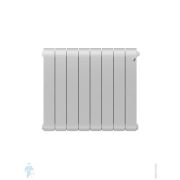 Радиатор биметаллический 8 секций ROYAL THERMO Infinity ВШГ:591х640х100 1376 Вт Bianco Traffico