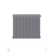 Радиатор биметаллический 8 секций ROYAL THERMO Infinity ВШГ:591х640х100 1376 Вт Silver Satin