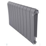 Радиатор биметаллический 10 секций ROYAL THERMO Infinity VR80 нижнее подкл, 1720 Вт Silver Satin