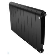 Радиатор биметаллический 10 секций ROYAL THERMO Infinity VR80 нижнее подкл, 1720 Вт Noir Sable
