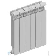 Радиатор алюминиевый RIFAR Alum Eco 350 (415х972х90) 12 секций, 1560 Вт, бок.подкл. белый