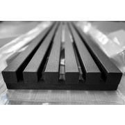 Радиатор КЗТО Quadrum 40 Н 750-6 нижнее разнес. подкл, структурный шелк черный