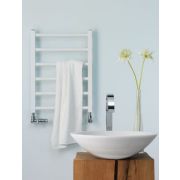 Полотенцесушитель нерж. сталь Zehnder Stalox STX-060-045 (608х450) водяной, цвет: белый