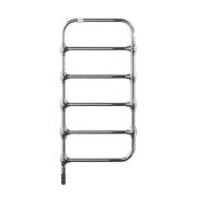 Полотенцесушитель латунный Zehnder Nobis NOBE-100-050/DD L (1104х500)левый,электрический, цвет:хром