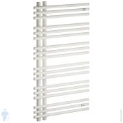 Полотенцесушитель стальной Zehnder Yucca Asym YA-090-050 (872х478) водяной, цвет: белый