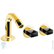 Смеситель Fantini Venezia для биде односекционный для настенного управления, золото 2901N411SB