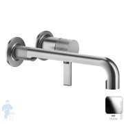 Смеситель Gessi Inciso 58089.031 для умывальника, встраиваемый, излив 264 мм, внешняя часть, хром
