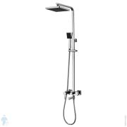 Душевая система Lemark TROPIC LM7004C смеситель ванна/душ, верхний/ручной душ, хром
