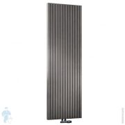 Дизайн-радиатор JAGA Tetra Wall H180 L41, 1880Вт, цвет алюминий, TETW1.180041.054/MM/SP