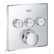 Смеситель Grohe Grohtherm SmartControl 29126000 термостат, 3 выхода, внешняя часть, хром